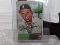 1952 Bowman Baseball Card #228 Bob Chipman