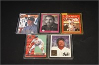 MLB 5 CARD LOT - MISC. ASSORTED