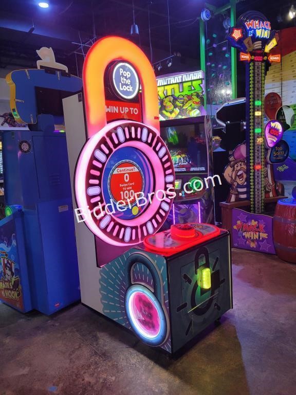 Pop The Lock Prize Redemption Arcade