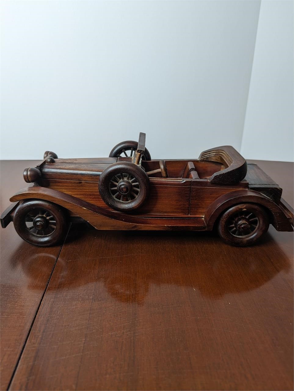Wooden model T car