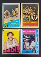 Walt Frazier Basketball Cards (4)