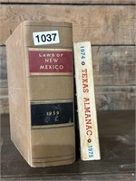 LAWS OF NM 1959, TEXAS ALMANAC 1974