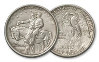 1925 Stone Mountain Commemorative Silver 50c