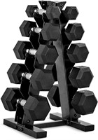 CAP Barbell 150 LB Set with Rack  Chrome