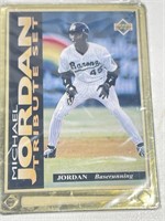 1995 Upper Deck Michael Jordan Tin Tribute Card