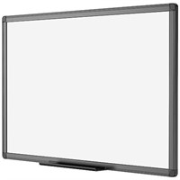 VIZ-PRO Magnetic Dry Erase White Board, 36 X 24 In