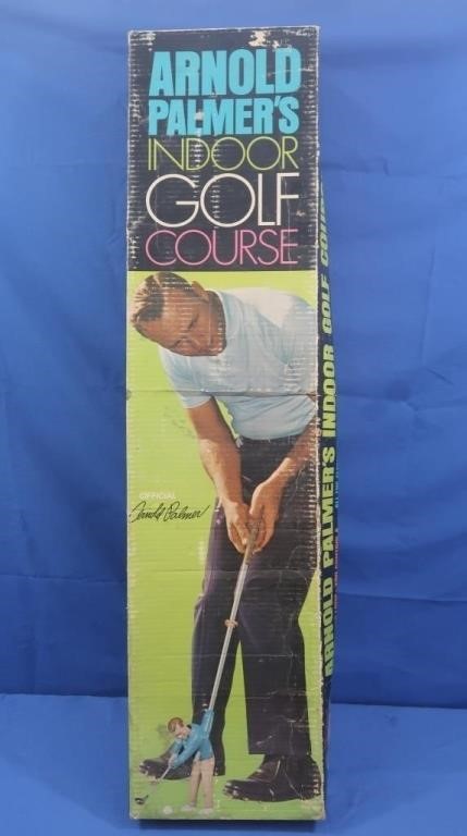 Arnold Palmer Indoor Golf Game (some pcs missing,