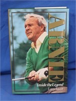 Arnie Inside the Legend Book-artist signed