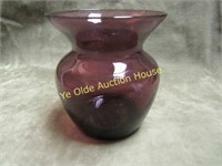 Cambridge Glass Small Amethyst purple vase