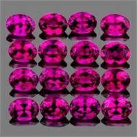 Natural Pinkish Purple Rhodolite Garnet 4x3 MM - F