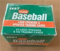 Sealed 1987 Fleer Baseball Update Set