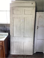 4 vintage solid wood doors