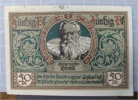 1921 German bank note