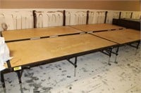 4 Stage sections (each section 4ft x8ft)