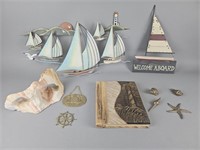 Vintage Nautical Decor Lot