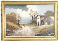 F. Schitter Landscape Painting