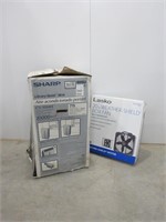 NIB Sharp Portable Air Conditioner & Box Fan