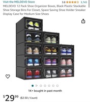 Shoe Boxes (Open Box, New)