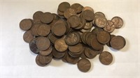 100 - 1930s Wheat Pennies