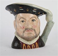 LARGE ROYAL DOULTON CHARACTER MUG "HENRY VIII"