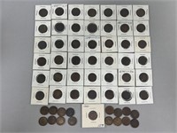 (59) Indian Head Cents- (Mixed Dates 1879 - 1894)