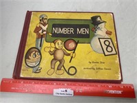 Vintage 1948 Number Men Childrens Book