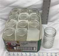 D1) ONE DOZEN JELLY JARS, 12oz