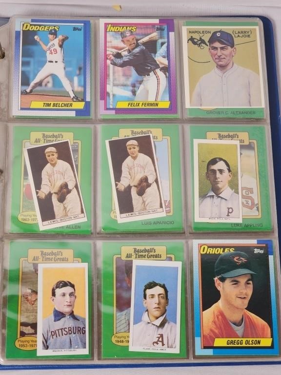 Vtg sports cards, Honus Wagner Jackie Robinson