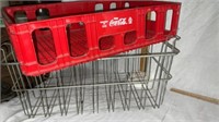 Coca Cola Crate and Wire Crate