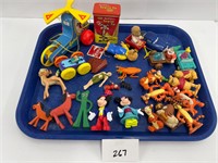 Toy lot - tiger Bernstein bears Fisher price Gumby