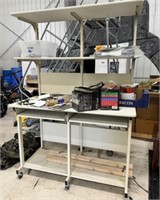 Packing Table / Work Bench w/ Wheels