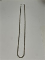 STERLING SILVER 925 WHEATLINK CHAIN 29 1/2"