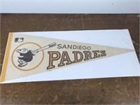 San Diego Padres Vintage Pennant 1969