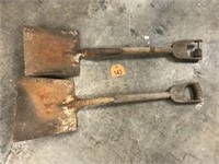 2 Vintage Shovels