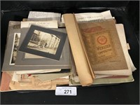 Early B&W Photographs, Vintage Composition Books,