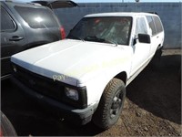 1991 Chevrolet Blazer 1GNDT13Z3M2213065 White