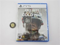 Call of Duty Cold War, jeu de PS5 neuf