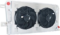 4 Row Aluminum Radiator &12" 90W Fan Shroud...