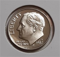 PROOF ROOSEVELT DIME- 1982-S