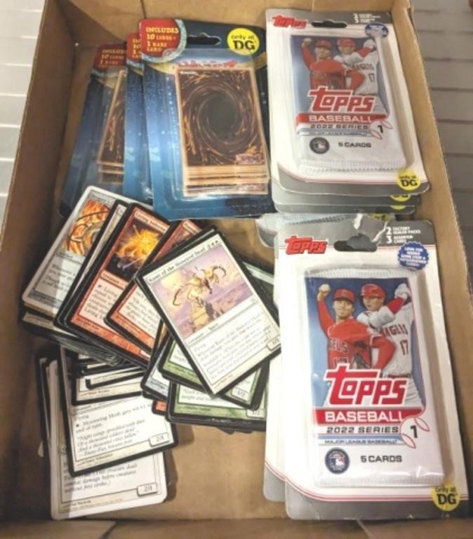 MAGIC  THE GATHERING CARDS AND MLB CARDS