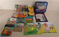 Various Children's Crafts, Crayons & More