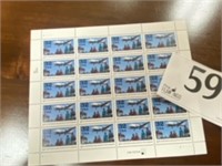 BERLIN AIRCRAFT STAMPS 1 MINT SHEET