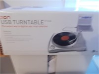 USB Turntable ION Brand in Box