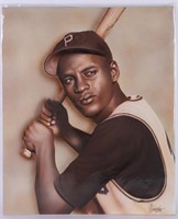 BOBBY CLEMENTE ORIGINAL PAINTING BY GARY LONGORDO