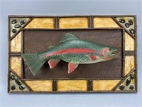 Roger Mitchell Rainbow Trout Plaque