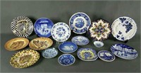 Lot of Collectible Plates Salts and Cups 21 Pieces