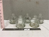 Vintage Small Oil Lamp Bases