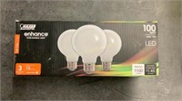 100 Watt LED Lights Pack of 3