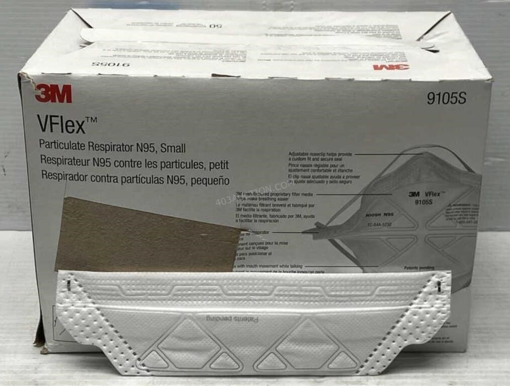 Case of 50 - 3M VFlex N95 Masks - NEW