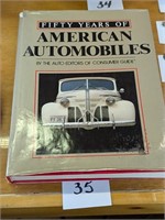 50 Years of American Automobiles Book